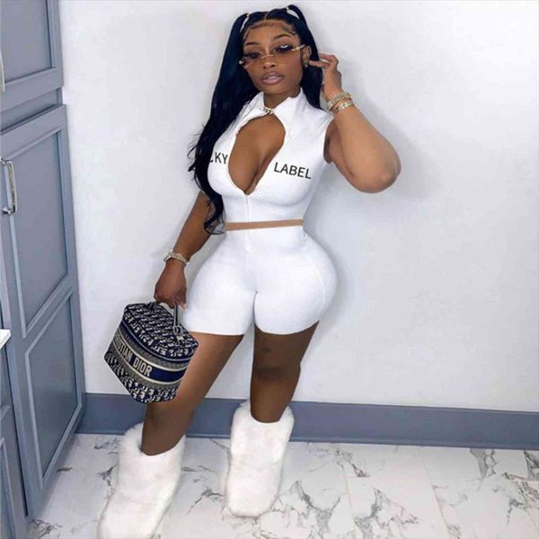 two piece set summer clothes women tracksuits letter embroidery sleeveless zip crop shorts 2pcs club biker sportswear, Gray
two piece set summer clothes women tracksuits letter embroidery sleeveless zip crop shorts 2pcs club biker sportswear, Gray