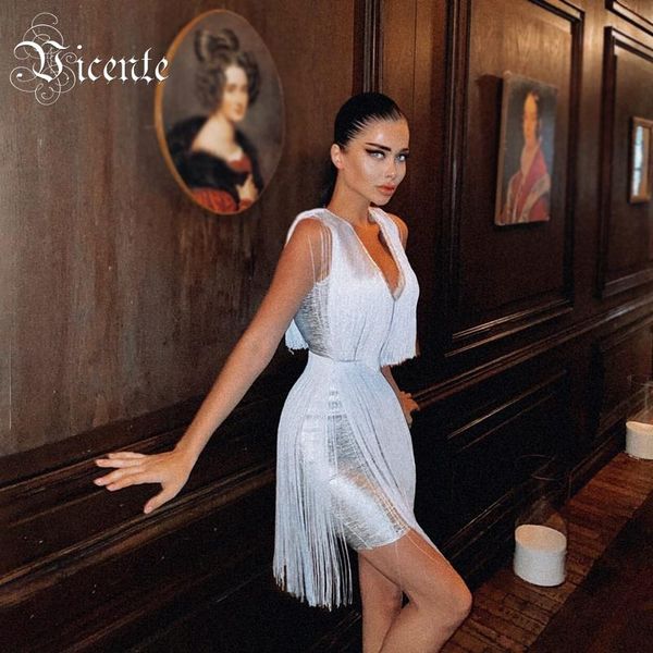 casual dresses vc all 2021 chic silver tassels mini dress v neck celebrity party bandage oil print, Black;gray
casual dresses vc all 2021 chic silver tassels mini dress v neck celebrity party bandage oil print, Black;gray