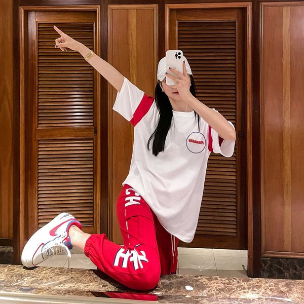 tracksuits fashion sport suit leisure sports women's summer thin 2021 net red show age reduction overalls two piece foreign style, Gray
tracksuits fashion sport suit leisure sports women's summer thin 2021 net red show age reduction overalls two piece foreign style, Gray