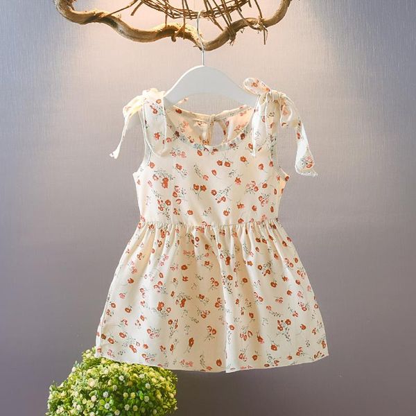 girl's dresses summer toddler baby kids girls fashion dress sleeveless ribbons bow floral princess casual cute 20-25, Red;yellow
girl's dresses summer toddler baby kids girls fashion dress sleeveless ribbons bow floral princess casual cute 20-25, Red;yellow