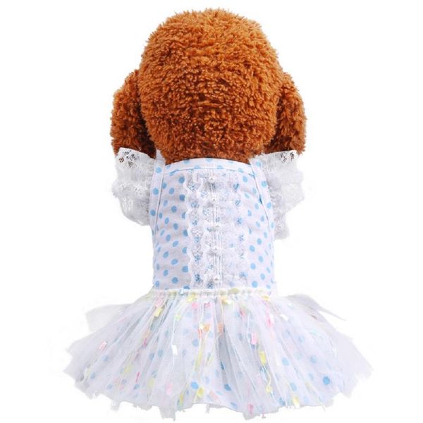 dog apparel summer dress clothes for dogs cats chihuahua pomeranian pet soft yarn rainbow polka dot skirt small princess
dog apparel summer dress clothes for dogs cats chihuahua pomeranian pet soft yarn rainbow polka dot skirt small princess
