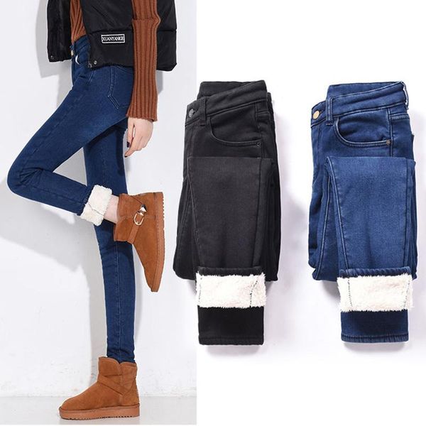 women's jeans vintage high waist woman thick velvet skinny for women warm pencil pants boyfriend women's plus size, Blue
women's jeans vintage high waist woman thick velvet skinny for women warm pencil pants boyfriend women's plus size, Blue