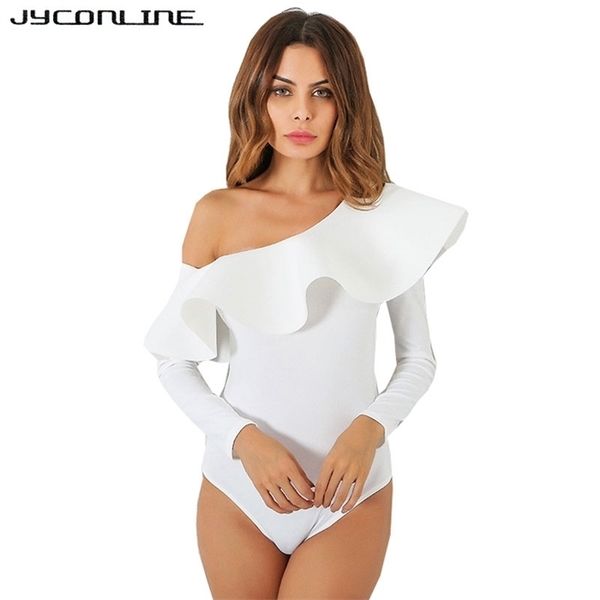 jyconline shoulder bodysuit women body ruffles rompers womens jumpsuit playsuit combinaison femme, Black;white
jyconline shoulder bodysuit women body ruffles rompers womens jumpsuit playsuit combinaison femme, Black;white