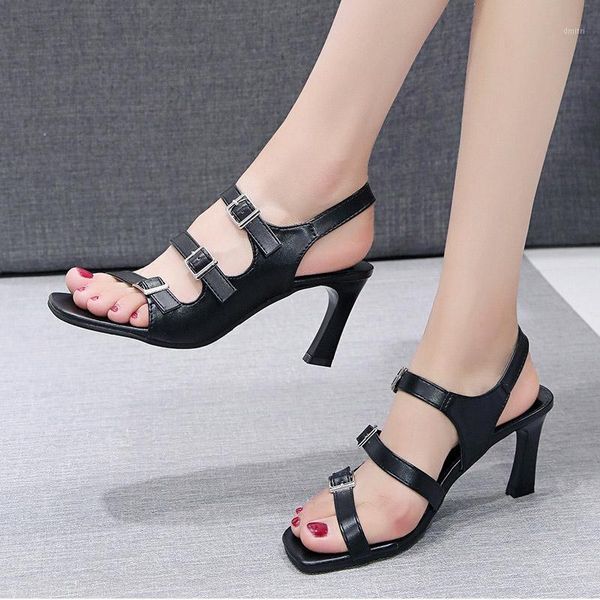dress shoes women summer sandals female square toe pumps fashion 2021 ladies open women's button block heels pu leather slides, Black
dress shoes women summer sandals female square toe pumps fashion 2021 ladies open women's button block heels pu leather slides, Black
