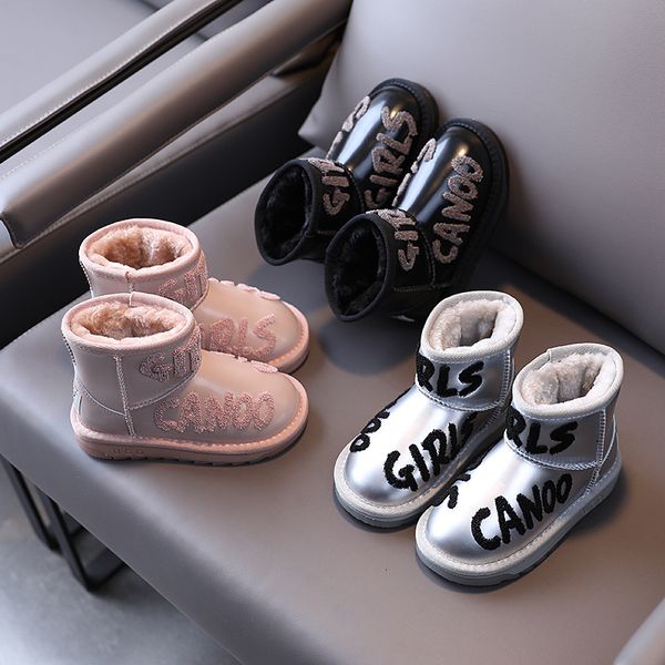 baby shoes children's winter fashion letter embroidered snow boots korean girls' cotton plush thickened boys', Black
baby shoes children's winter fashion letter embroidered snow boots korean girls' cotton plush thickened boys', Black