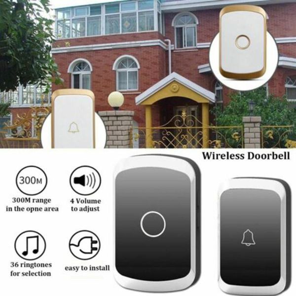 wireless doorbell waterproof 300m remote eu au uk us plug smart door bell home security acehe doorbells
wireless doorbell waterproof 300m remote eu au uk us plug smart door bell home security acehe doorbells