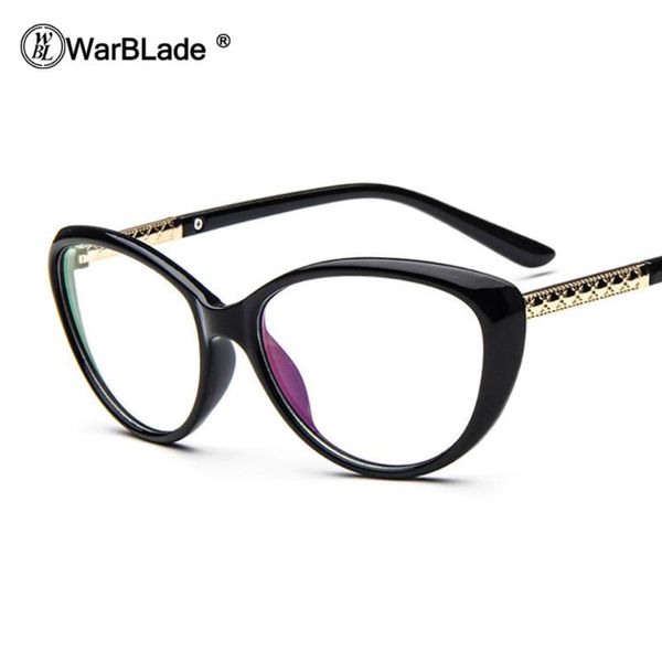 warblade brand women optical glasses spectacle frame cat eye eyeglasses anti-fatigue computer reading eyewear goggles fashion sunglasses fra, Black
warblade brand women optical glasses spectacle frame cat eye eyeglasses anti-fatigue computer reading eyewear goggles fashion sunglasses fra, Black