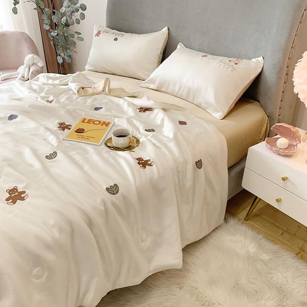comforters & sets summer thin quilt kawaii cute bear 80 double-sided tencel blanket washable air conditioning core soft bare sleeping
comforters & sets summer thin quilt kawaii cute bear 80 double-sided tencel blanket washable air conditioning core soft bare sleeping