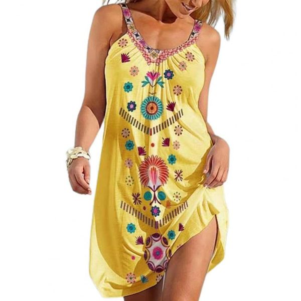 casual dresses summer dress women bohemian sling sleeveless printed above knee loose holiday 2xl, Black;gray
casual dresses summer dress women bohemian sling sleeveless printed above knee loose holiday 2xl, Black;gray