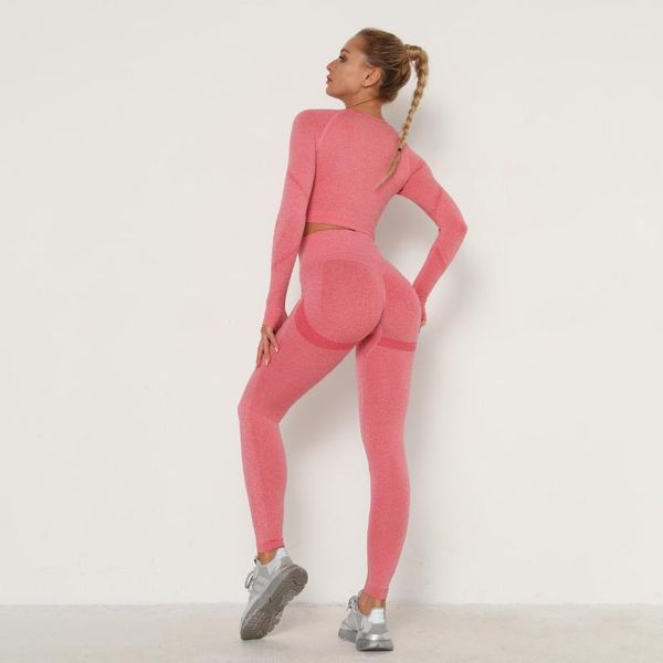 yoga outfit 2 pcs seamless set women fitness clothes long sleeve sport high waist slim tight running leggings workout suit
yoga outfit 2 pcs seamless set women fitness clothes long sleeve sport high waist slim tight running leggings workout suit
