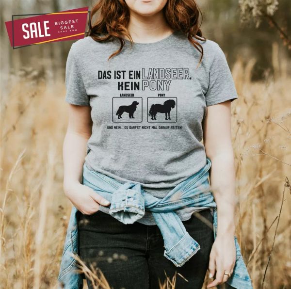 SALE Landseer no Pony Ladies T-Shirt XL Dog Motif Funny Slogan Horse, Mainly pictures
SALE Landseer no Pony Ladies T-Shirt XL Dog Motif Funny Slogan Horse, Mainly pictures