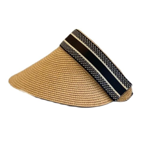 wide brim hats designer women's men's empty sun hat summer 2021 hip hop webbing cap female outdoor shade straw 6123, Blue;gray
wide brim hats designer women's men's empty sun hat summer 2021 hip hop webbing cap female outdoor shade straw 6123, Blue;gray