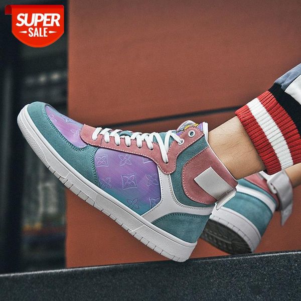 men's shoes spring and summer high-board korean version of the trend couples colorful all-match women's sports #7i8o
men's shoes spring and summer high-board korean version of the trend couples colorful all-match women's sports #7i8o