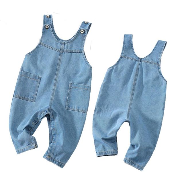 spring autumn children clothes baby boys girls blue denim pants overalls pocket infant outfit kids fashion toddler casual jumpsuits
spring autumn children clothes baby boys girls blue denim pants overalls pocket infant outfit kids fashion toddler casual jumpsuits