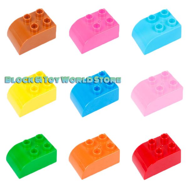3Pieces/Lot6pcs Diy 2X3dots Curved Bricks Large Particle Accessories Building Blocks Toys For Children Gift
3Pieces/Lot6pcs Diy 2X3dots Curved Bricks Large Particle Accessories Building Blocks Toys For Children Gift