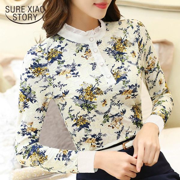 women's blouses & shirts fashion woman 2021 plus size witner blouse women long sleeve print lace shirt clothes z05 40, White
women's blouses & shirts fashion woman 2021 plus size witner blouse women long sleeve print lace shirt clothes z05 40, White