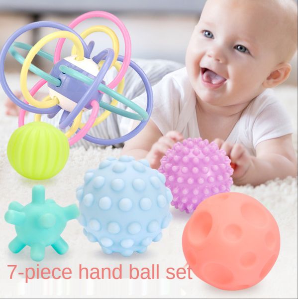 baby grasping ball tactile sensing ball baby teether manhattan ball grasping molar tactile player rattle toy silicone teether
baby grasping ball tactile sensing ball baby teether manhattan ball grasping molar tactile player rattle toy silicone teether