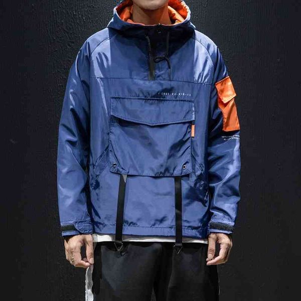 Men's Jackets High Quality Autumn Jacket Plus Size Casual Hooded Loose Front Pocket Outwear Wind Breakers Coats For 5XL-M J49W, Black;brown
Men's Jackets High Quality Autumn Jacket Plus Size Casual Hooded Loose Front Pocket Outwear Wind Breakers Coats For 5XL-M J49W, Black;brown