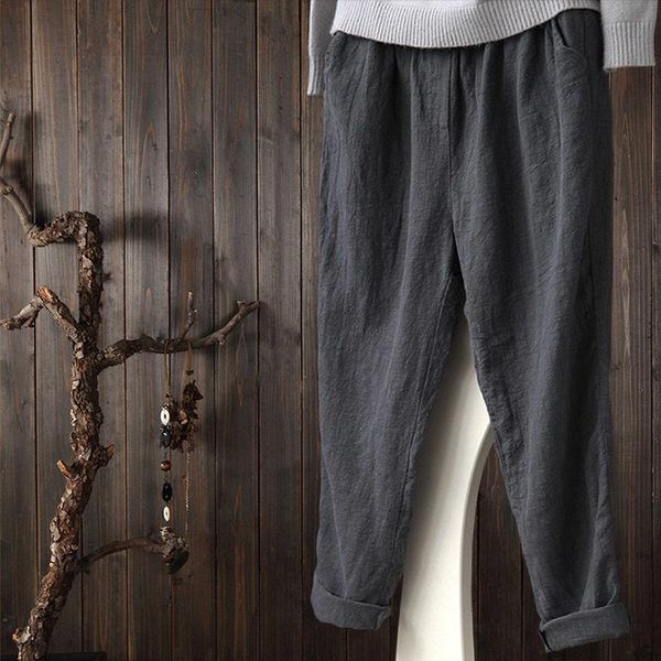 women's pants & capris 2021 spring and summer women cotton linen plus size female loose casual elastic waist fashion harem trouser z120, Black;white
women's pants & capris 2021 spring and summer women cotton linen plus size female loose casual elastic waist fashion harem trouser z120, Black;white