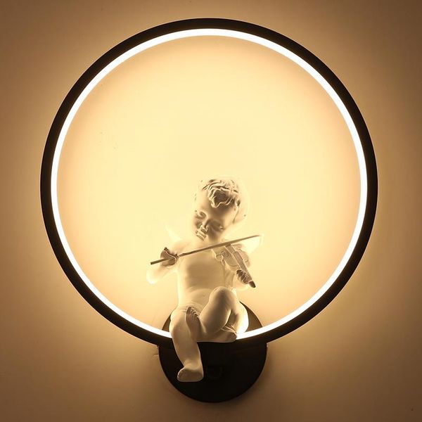 wall lamp round angel led lamps aluminum decorative interior living room dining corridor indoor lighting sconce
wall lamp round angel led lamps aluminum decorative interior living room dining corridor indoor lighting sconce