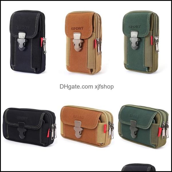 sports & outdoorscasual portable mobile phone pouches multi-zipper men canvas waist belt bum bag running pouch travel camping bags outdoor d
sports & outdoorscasual portable mobile phone pouches multi-zipper men canvas waist belt bum bag running pouch travel camping bags outdoor d