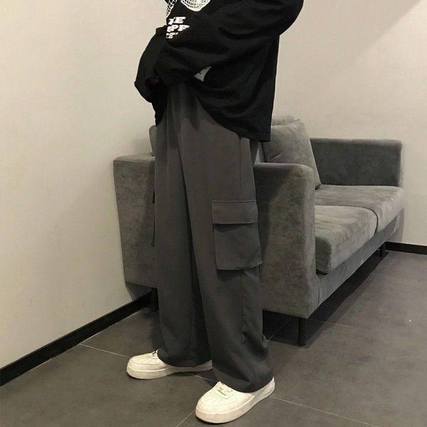 women's pants & capris women loose casual wide-leg cargo trousers all-match streetwear leisure pant womens students ulzzang fashion s, Black;white
women's pants & capris women loose casual wide-leg cargo trousers all-match streetwear leisure pant womens students ulzzang fashion s, Black;white