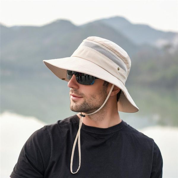 cloches men summer fashion outdoor casual sun hat 2021 protection bucket mesh boonie solid fishing cap #e03 wholesale, Blue;gray
cloches men summer fashion outdoor casual sun hat 2021 protection bucket mesh boonie solid fishing cap #e03 wholesale, Blue;gray