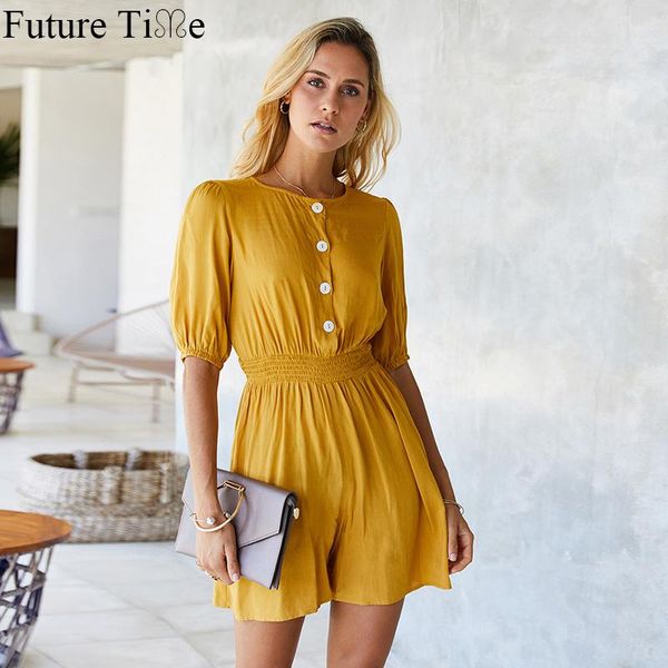 women's jumpsuits & rompers future time fashionable solid color jumpsuit 2021 spring and summer five-point sleeve elastic waist casual, Black;white
women's jumpsuits & rompers future time fashionable solid color jumpsuit 2021 spring and summer five-point sleeve elastic waist casual, Black;white