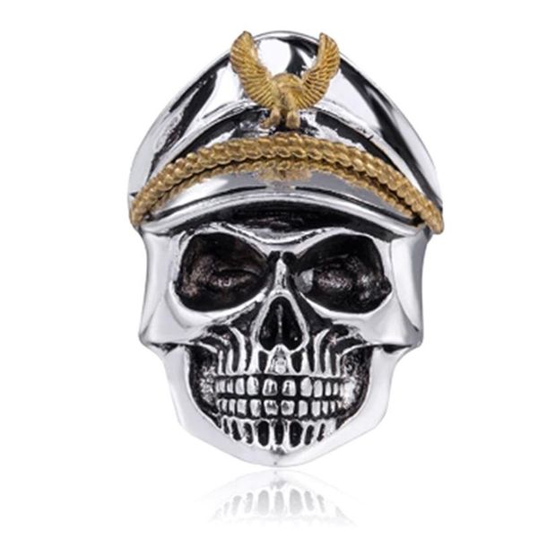 cluster rings 2021 wholesale men's vintage gothic skull tainless steel fashion ring for christmas party gift, Golden;silver
cluster rings 2021 wholesale men's vintage gothic skull tainless steel fashion ring for christmas party gift, Golden;silver