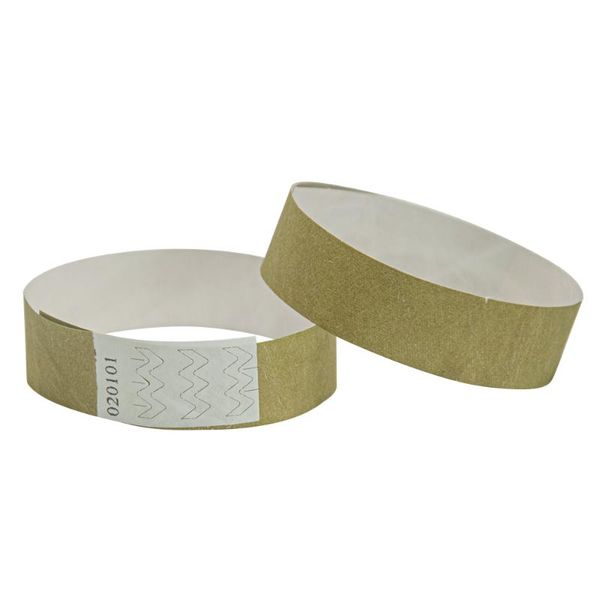 party decoration solid gold colors 3/4 inch tyvek wristbands with numbers, id for parties events as tickets 500 pieces
party decoration solid gold colors 3/4 inch tyvek wristbands with numbers, id for parties events as tickets 500 pieces