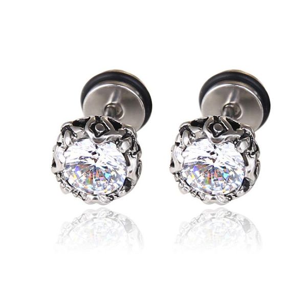 stud black crystal earrings punk stainless steel vintage jewelry men women korean fashion ear decoration gothic earing, Golden;silver
stud black crystal earrings punk stainless steel vintage jewelry men women korean fashion ear decoration gothic earing, Golden;silver