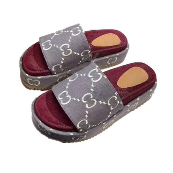 slippers 2021 net red summer g family old flower embroidered muffin printing high platform slippers double g leisure women's sandals zl, Black
slippers 2021 net red summer g family old flower embroidered muffin printing high platform slippers double g leisure women's sandals zl, Black