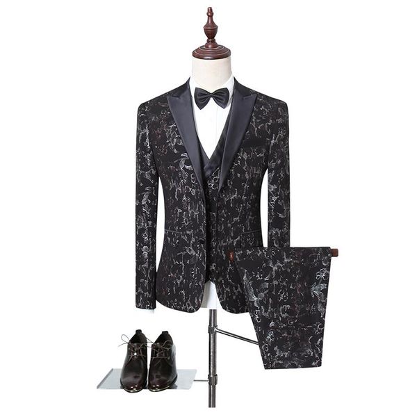 men's suits & blazers 2021 large size suit korean style slim small three-piece business casual chair s-5xl, White;black
men's suits & blazers 2021 large size suit korean style slim small three-piece business casual chair s-5xl, White;black