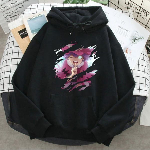 men's hoodies & sweatshirts black clover anime print man woman casual loose sweatshirt long sleeve women fashion hooded pullover autumn
men's hoodies & sweatshirts black clover anime print man woman casual loose sweatshirt long sleeve women fashion hooded pullover autumn