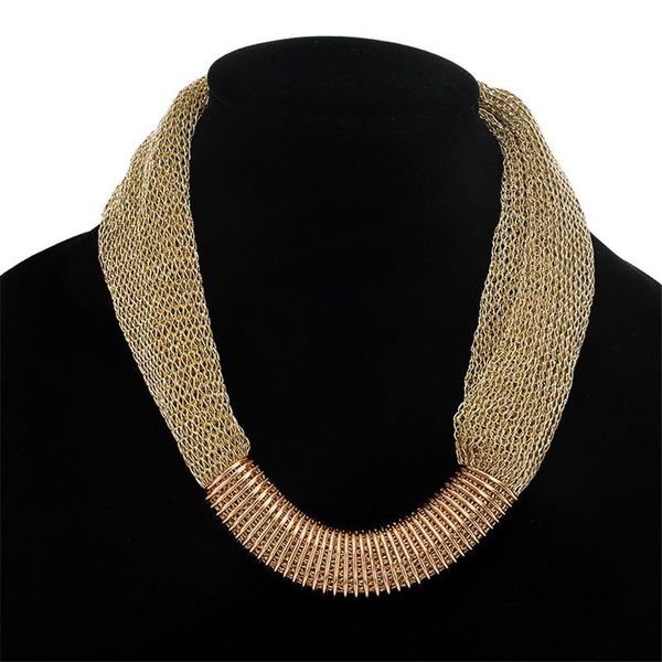 chokers trendy fashion ribbon big collar choker necklace for woman bohemian maxi chains metal pendants necklaces femme jewelry, Golden;silver
chokers trendy fashion ribbon big collar choker necklace for woman bohemian maxi chains metal pendants necklaces femme jewelry, Golden;silver