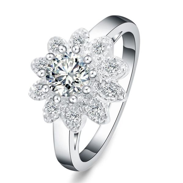 cluster rings 925 sterling silver zircon shiny sun flower ring classic for women fashion wedding engagement party gift charm jewelry, Golden;silver
cluster rings 925 sterling silver zircon shiny sun flower ring classic for women fashion wedding engagement party gift charm jewelry, Golden;silver