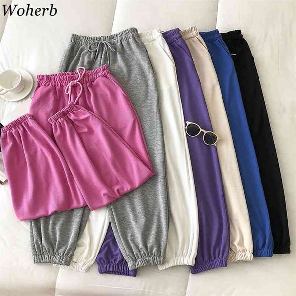 candy color sweatpants women casual all match loose trousers harajuku drawstring cargo joggers pants streetwear 210519, Black;white
candy color sweatpants women casual all match loose trousers harajuku drawstring cargo joggers pants streetwear 210519, Black;white