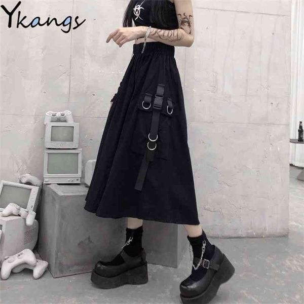 summer black cargo skirts girls gothic chain side ring pocket midi skirt women korean hip hop streetwear harajuku long saia 210421
summer black cargo skirts girls gothic chain side ring pocket midi skirt women korean hip hop streetwear harajuku long saia 210421