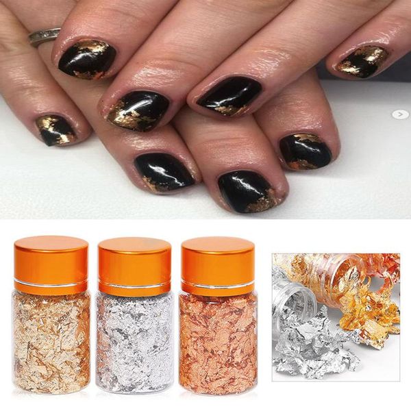 nail art decorations 3pcs/set golden platinum pieces foil gold/silver aluminum flake for nails gel polish design accessories @16, Silver;gold
nail art decorations 3pcs/set golden platinum pieces foil gold/silver aluminum flake for nails gel polish design accessories @16, Silver;gold