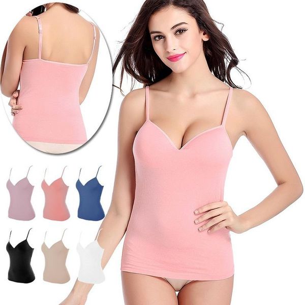 yoga outfit ladies' one-piece camisole with cups, no steel ring, large size all-match thin-shoulder sling bottoming underwear
yoga outfit ladies' one-piece camisole with cups, no steel ring, large size all-match thin-shoulder sling bottoming underwear