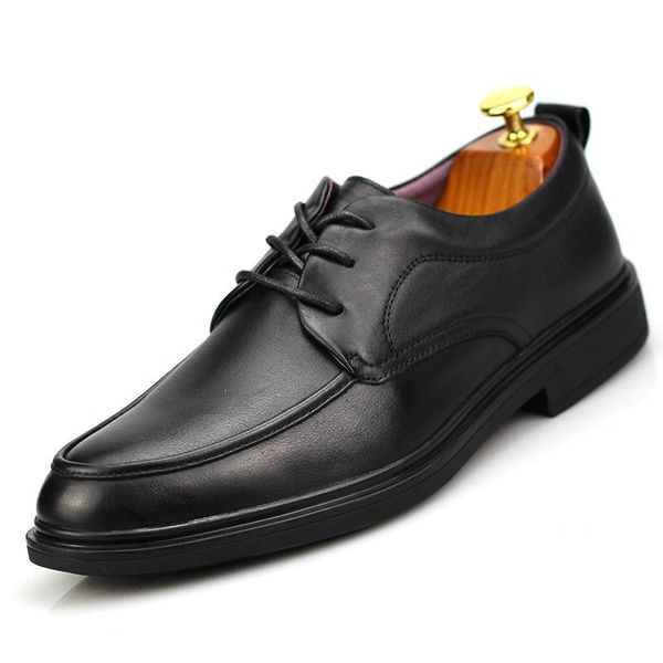 dress shoes genuine leather business lace-up designer men male autumn british retro cowhide, Black
dress shoes genuine leather business lace-up designer men male autumn british retro cowhide, Black