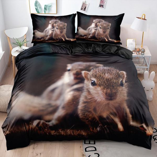 squirrle duvet cover sets black bedding comforter covers pillow cases full twin single double size custom design bedclothes
squirrle duvet cover sets black bedding comforter covers pillow cases full twin single double size custom design bedclothes