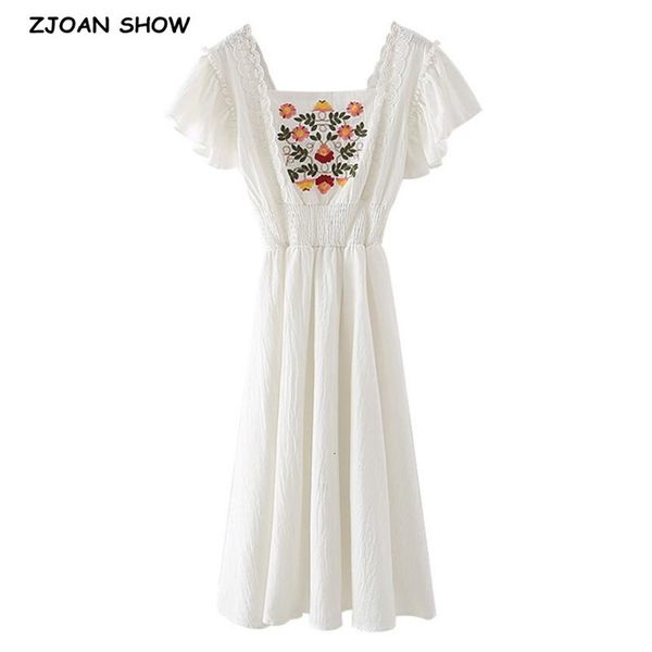 casual dresses 2021 ethnic lace spliced flower embroidery white holiday elastic waist wood ears ruffles short sleeve midi women kt, Black;gray
casual dresses 2021 ethnic lace spliced flower embroidery white holiday elastic waist wood ears ruffles short sleeve midi women kt, Black;gray