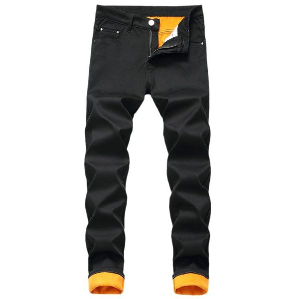 winter snow keep warm pants men straight business stretch long jeans male casual thicken fleece loose trousers#g30 men's, Black
winter snow keep warm pants men straight business stretch long jeans male casual thicken fleece loose trousers#g30 men's, Black