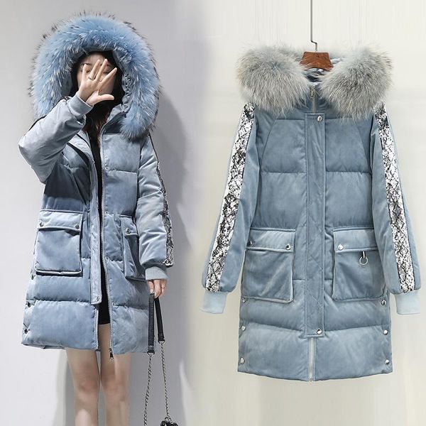 women's trench coats 2021 winter korean velvet jacket women medium-long warm thick female hooded big fur collar patchwork basic outerwe, Tan;black
women's trench coats 2021 winter korean velvet jacket women medium-long warm thick female hooded big fur collar patchwork basic outerwe, Tan;black
