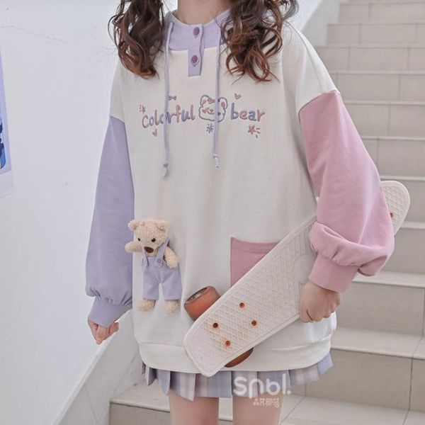 women's hoodies & sweatshirts autumn winter korean long sleeve thick women kawaii bears harajuku girls comfy animals, Black
women's hoodies & sweatshirts autumn winter korean long sleeve thick women kawaii bears harajuku girls comfy animals, Black