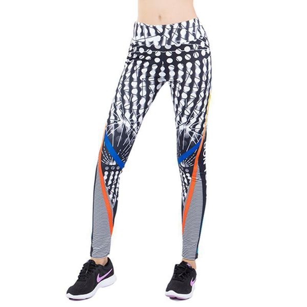 women's leggings women sportswear outdoor fitness elastic workout sporting breathable print push up, Black
women's leggings women sportswear outdoor fitness elastic workout sporting breathable print push up, Black