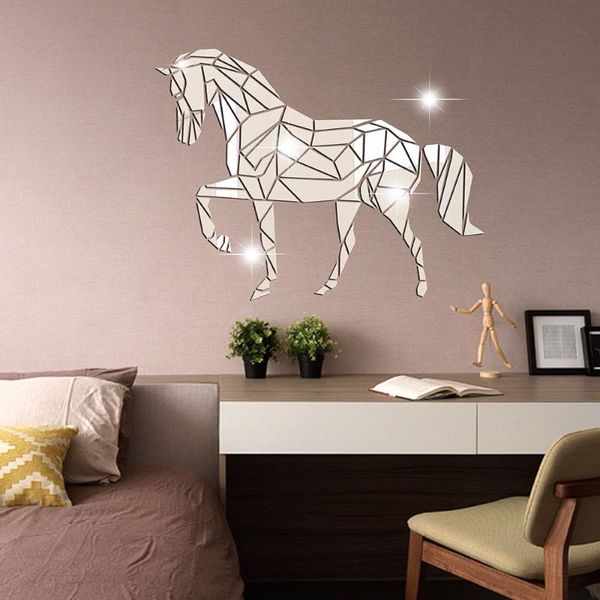 wall stickers litter horse shaped acrylic mirror bedroom living room decor home decoration accessories
wall stickers litter horse shaped acrylic mirror bedroom living room decor home decoration accessories