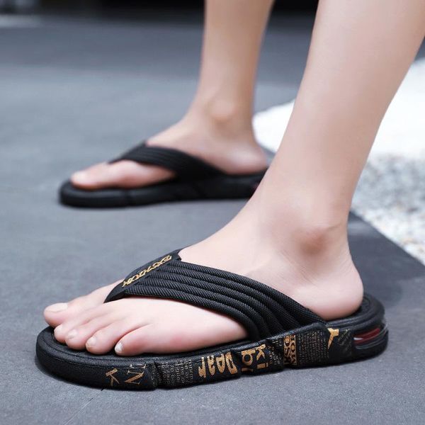 slippers mazefeng summer korean big size tide men non-slip cool flip-flops breathable thick-soled sandals toe, Black
slippers mazefeng summer korean big size tide men non-slip cool flip-flops breathable thick-soled sandals toe, Black