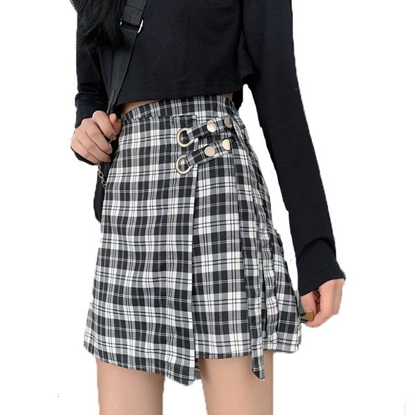 skirt womens preppy style girl school plaid england high waist skirts medieval gothic mini, Black
skirt womens preppy style girl school plaid england high waist skirts medieval gothic mini, Black